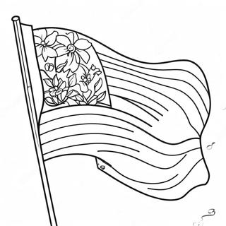 Leere Flaggenvorlage Ausmalbild | Leere Flaggenvorlage Ausmalbild