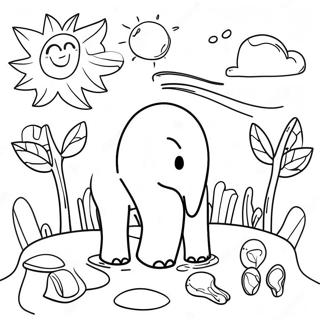 Ökologie Ausmalbild | Ökologie Ausmalbild