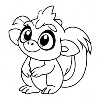 Grookey Ausmalbild | Grookey Ausmalbild