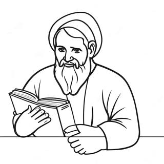 Hiob Bibel Ausmalbild | Hiob Bibel Ausmalbild