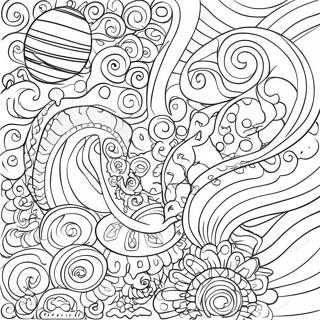 Bunte Markierungen Ausmalbild | Markierungen Ausmalbild