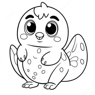 Hatchimals Ausmalbild | Hatchimals Ausmalbild