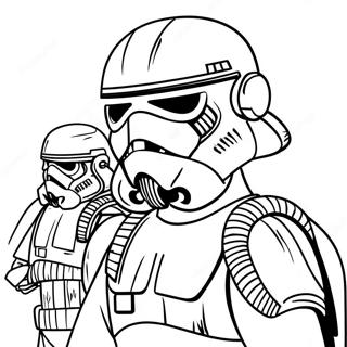 Star Wars Bad Batch Ausmalbild | Star Wars Bad Batch Ausmalbild