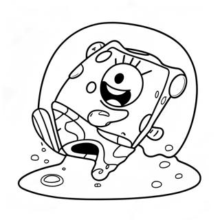 Baby SpongeBob Ausmalbild | Baby SpongeBob Ausmalbild