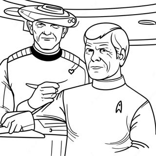 Star Trek Ausmalbild | Raumschiff Enterprise Ausmalbild