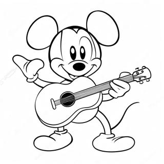 Mickey und Minnie Malvorlagen