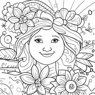 Positive Affirmation Wachstum Mindset Ausmalbild | Wachstumsdenken Ausmalbild