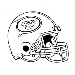 New York Jets Logo Ausmalbild | New York Jets Ausmalbild
