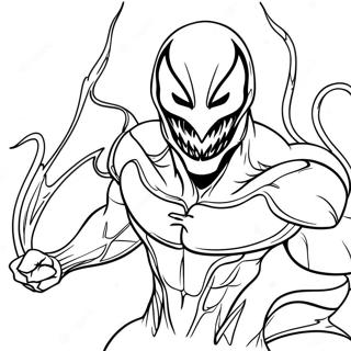 Anti-Venom Ausmalbild | Anti Venom Ausmalbild