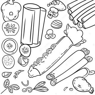Pasta Ausmalbild | Pasta Ausmalbild