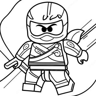 Cole Ninjago Ausmalbild | Cole Ninjago Ausmalbild