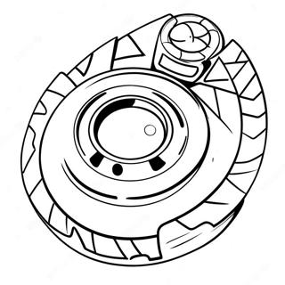 Spryzen Beyblade Ausmalbild | Spryzen Beyblade Ausmalbild