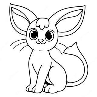 Espeon Ausmalbild | Espeon Ausmalbild