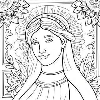 Gelassenes Bibelvers Ausmalbild | Bibel Frieden Ausmalbild