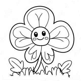 Kleeblatt Malvorlagen