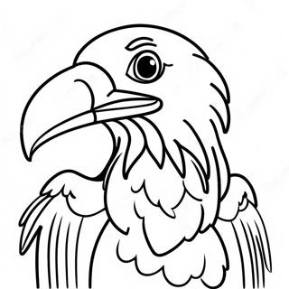 Geier Ausmalbild | Geier Ausmalbild