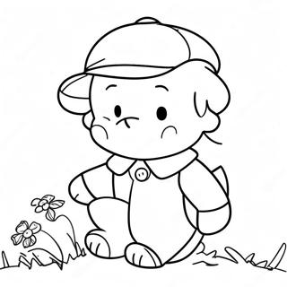 Abenteuerlicher Christopher Robin Ausmalbild | Christopher Robin Ausmalbild