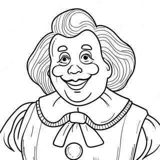 Ronald McDonald Ausmalbild | Ronald McDonald Ausmalbild