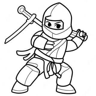 Zane Ninjago Ausmalbild | Zane Ninjago Ausmalbild