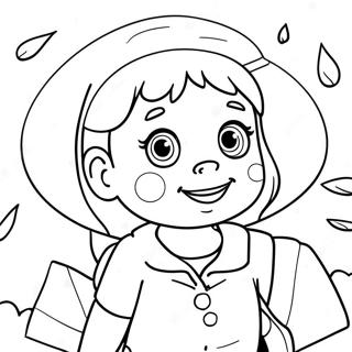 Abenteuerliche Lucy Ausmalbild | Lucy Ausmalbild