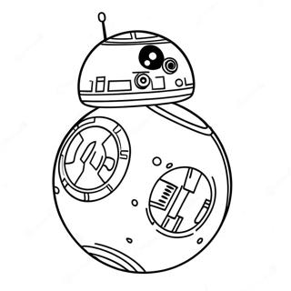 BB8 Ausmalbild | BB8 Ausmalbild