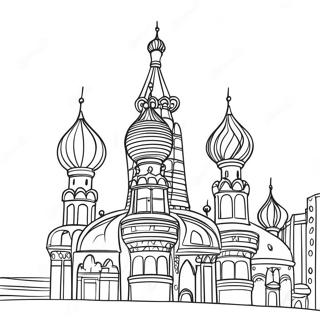 Russland Ausmalbild | Russland Ausmalbild