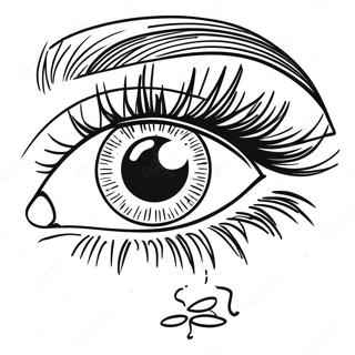 Auge Ausmalbild | Auge Ausmalbild