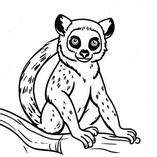 Lemur Ausmalbild | Lemur Ausmalbild