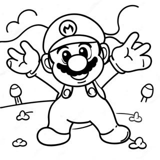 Super Mario Odyssey Malvorlagen