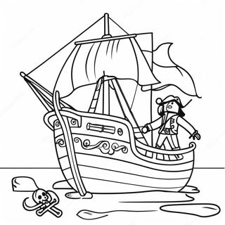 Playmobil Piratenschiff Ausmalbild | Playmobil Ausmalbild