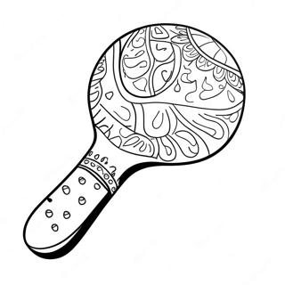 Maracas Ausmalbild | Maracas Ausmalbild