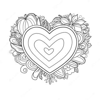 Wahre Liebe Herz Ausmalbild | Wahre Liebe Ausmalbild