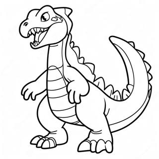 Garchomp Ausmalbild | Garchomp Ausmalbild