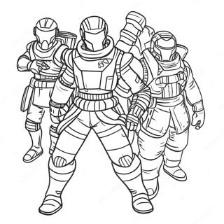 Apex Legends Ausmalbild | Apex Legends Ausmalbild