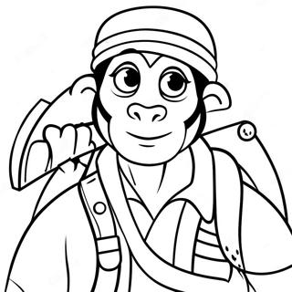 Abenteuerlicher Abu Ausmalbild | Abu Ausmalbild