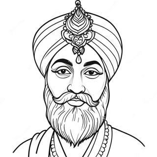 Sikh Ausmalbild | Sikh Ausmalbild