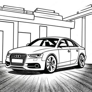 Audi Ausmalbild | Audi Ausmalbild