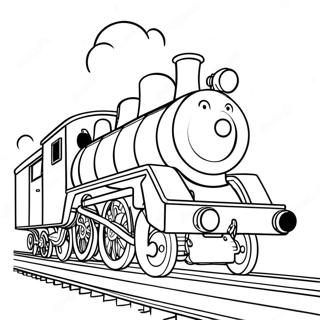 Wilson die Lokomotive Ausmalbild | Chuggington Ausmalbild
