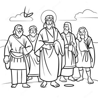 Ausmalbild des Alten Testaments | Altes Testament Ausmalbild