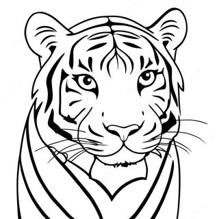 Weißer Tiger Ausmalbild | Weißer Tiger Ausmalbild