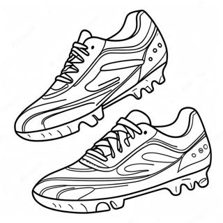 Fußballschuh Malvorlagen