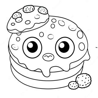 Toca Boca Crumpets Ausmalbild | Toca Boca Crumpets Ausmalbild