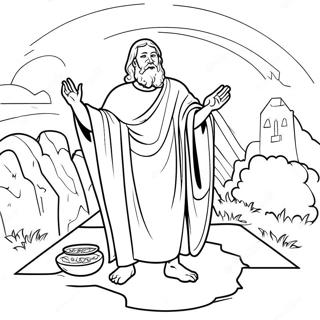 Levitikus Ausmalbild | Levitikus Ausmalbild