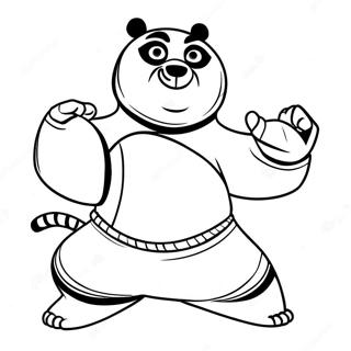 Kung Fu Panda 3 Ausmalbild | Kung Fu Panda 3 Ausmalbild