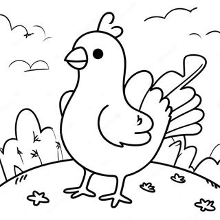 Wo ist Chicky Ausmalbild | Wo ist Chicky Ausmalbild