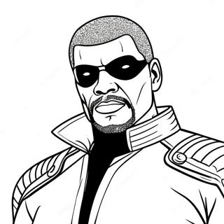 Nick Fury Ausmalbild | Nick Fury Ausmalbild