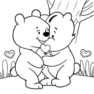 Winnie Puuh Valentinstag Malvorlagen