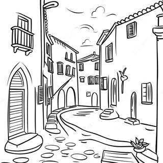 Italien Ausmalbild | Italien Ausmalbild