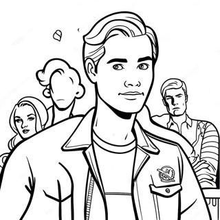 Riverdale Ausmalbild | Riverdale Ausmalbild