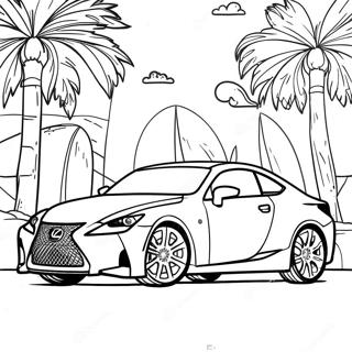 Lexus Ausmalbild | Lexus Ausmalbild
